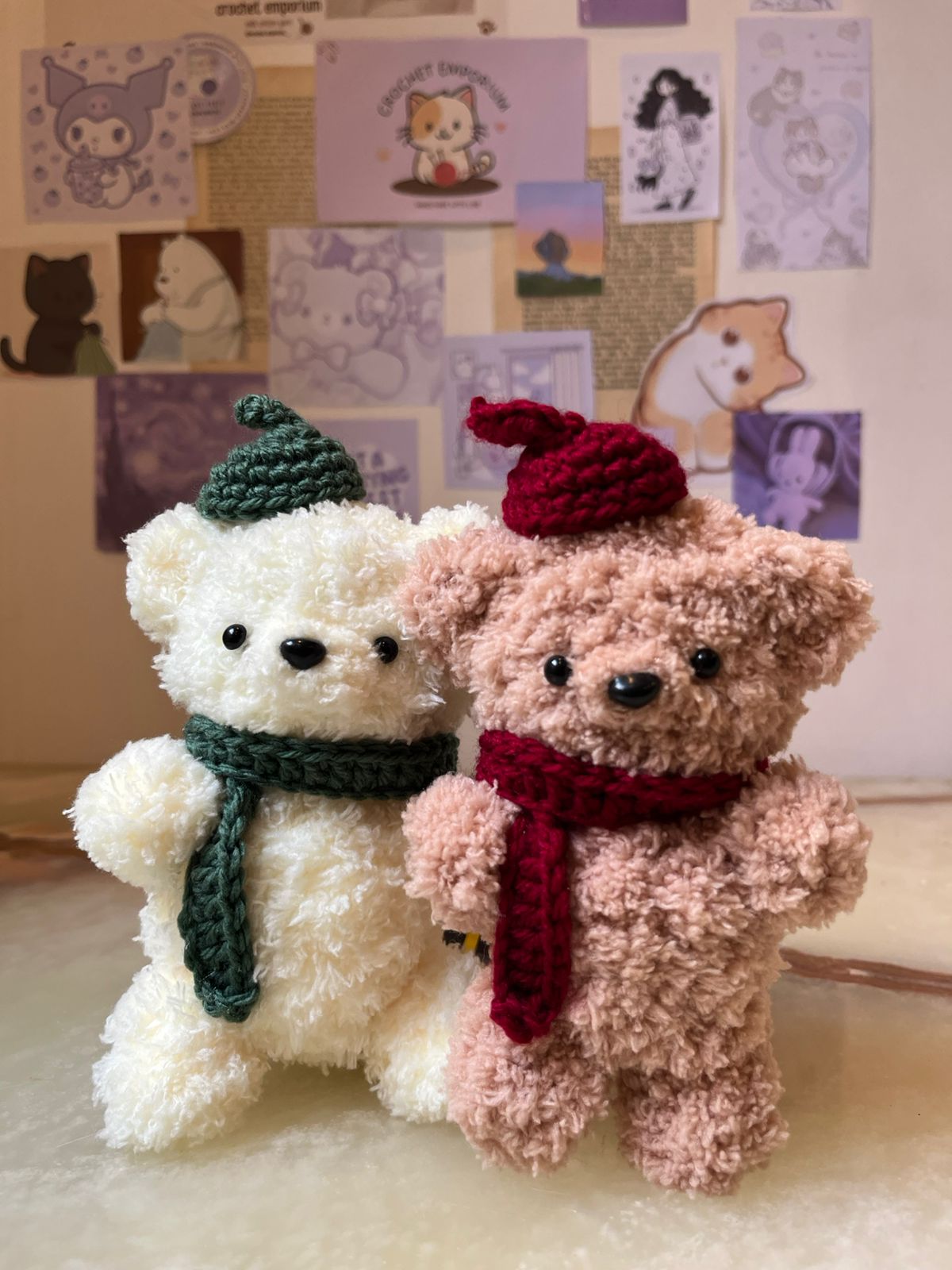 Crochet Fluffy Teddy